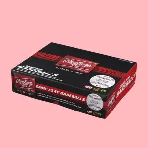 Baseball packaging boxes for display and sports collectibles