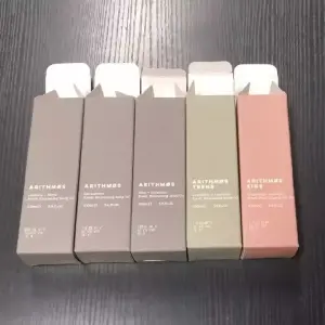 Premium custom printed lipstick boxes with matte lamination and logo