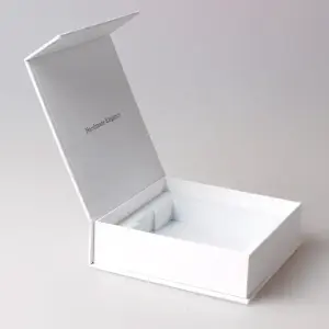 Luxury rigid magnetic closure box with custom branding